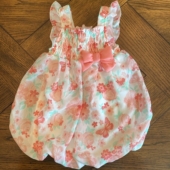 NWOT Bon Bebe SET OF 2 Baby Bubble Rompers - Picture 2 of 11